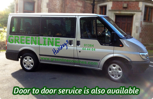 door to door service van